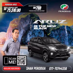 Harga Perodua Aruz - Perodua Branch Online