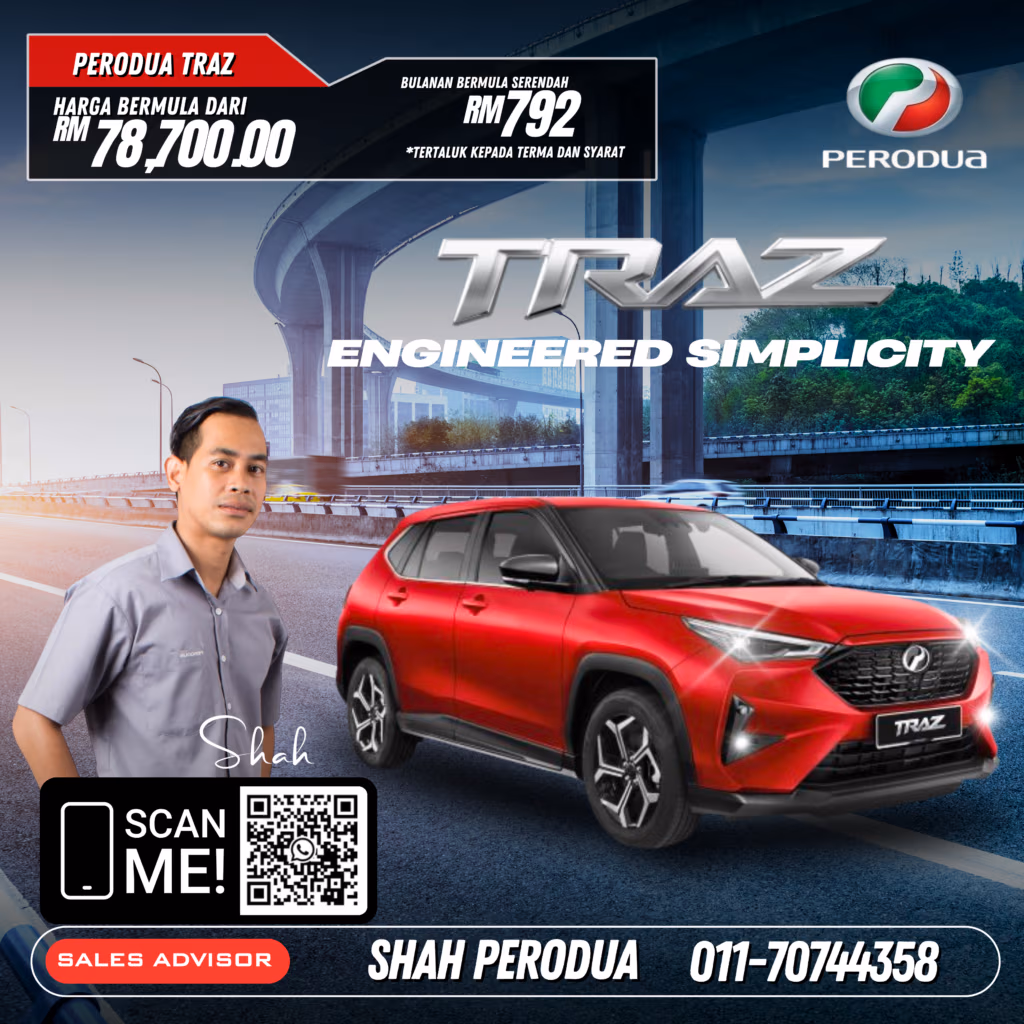 Harga Perodua Traz - Perodua Branch Online