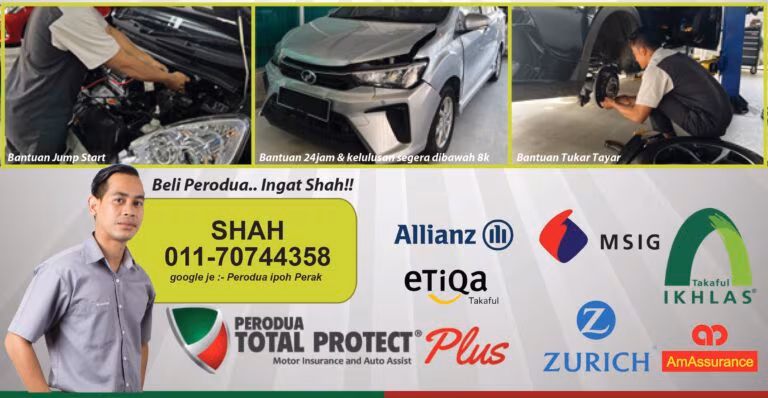 Renew Roadtax dan Insurance Perodua